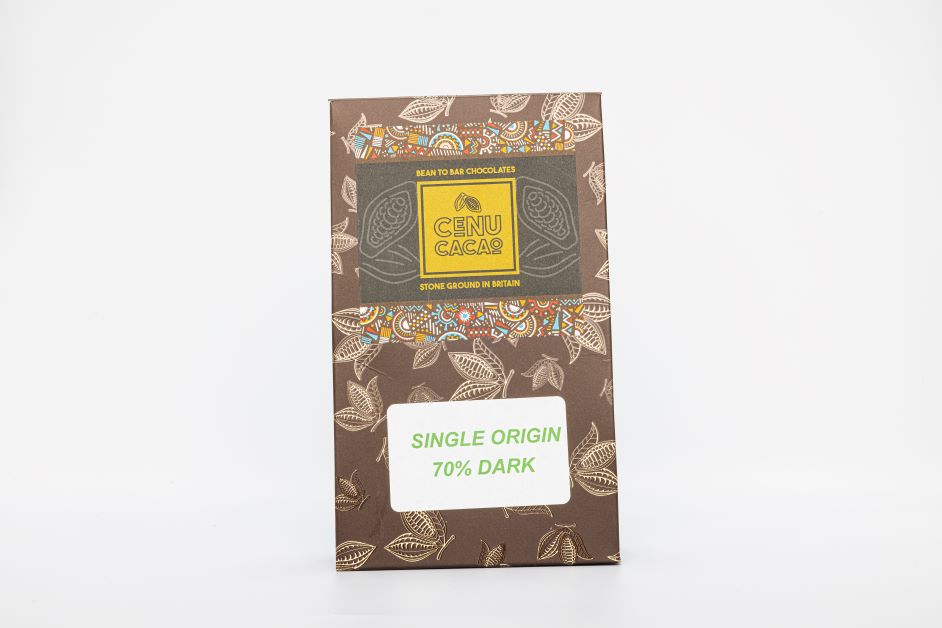 70 % Single Origin Dark Chocolate Bar - Image 2