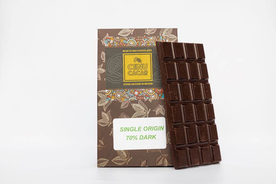 70 % Single Origin Dark Chocolate Bar